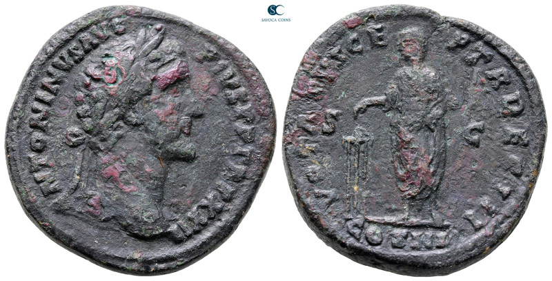 Antoninus Pius AD 138-161. Rome
Sestertius Æ

34 mm, 30,01 g



Good Fine...