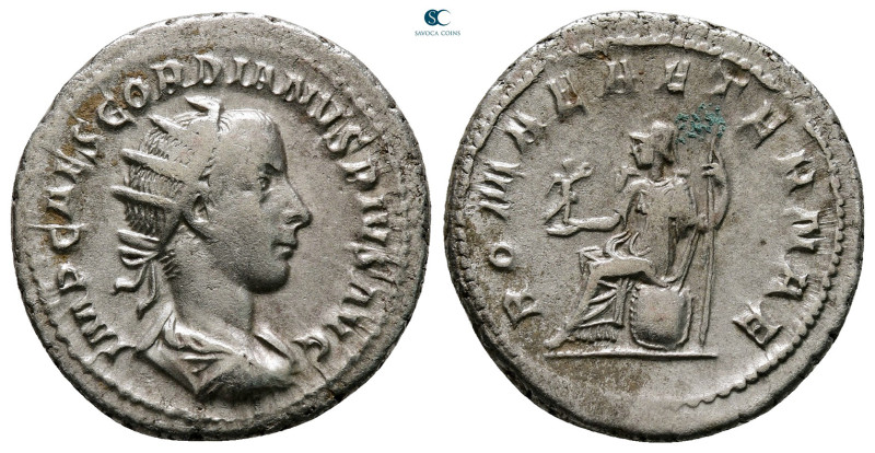 Gordian III AD 238-244. Rome
Antoninianus AR

22 mm, 4,81 g



Good Very ...