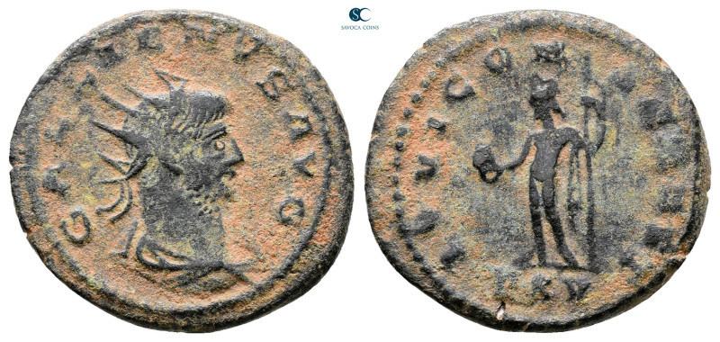 Gallienus AD 253-268. Antioch
Billon Antoninianus

21 mm, 3,65 g



Nearl...