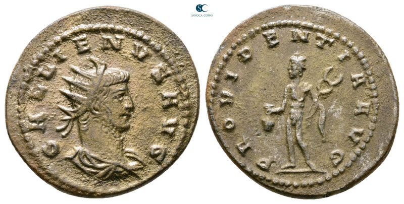 Gallienus AD 253-268. Antioch
Billon Antoninianus

22 mm, 3,55 g



Very ...