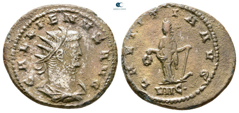 Gallienus AD 253-268. Antioch
Billon Antoninianus

22 mm, 3,86 g



Very ...