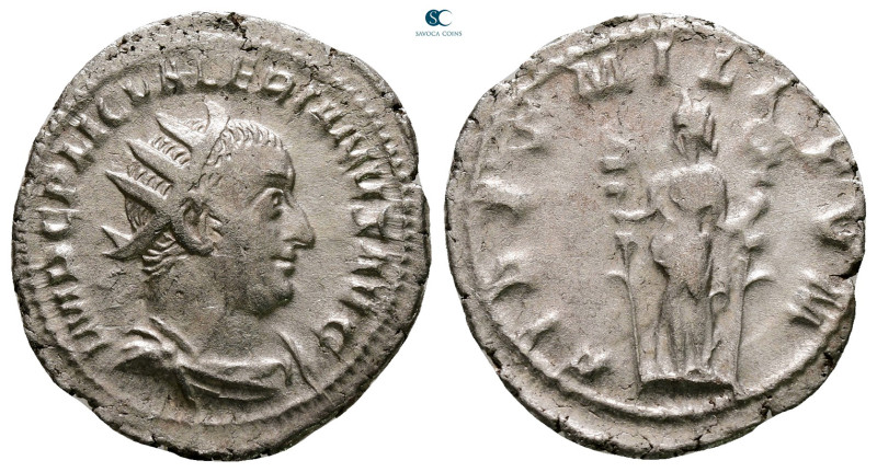 Valerian I AD 253-260. Viminacium
Antoninianus AR

23 mm, 3,26 g



Good ...