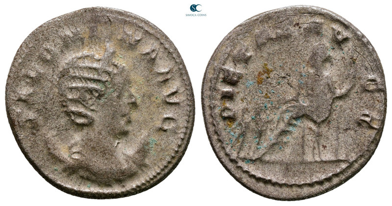 Salonina AD 254-268. Rome
Billon Antoninianus

22 mm, 3,60 g



Good Fine