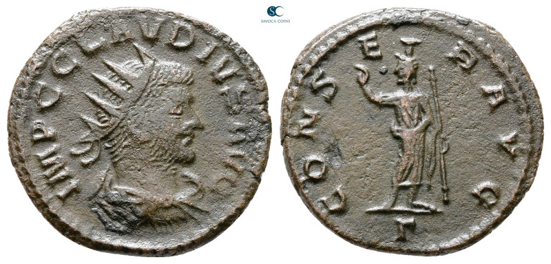 Claudius II (Gothicus) AD 268-270. Antioch
Billon Antoninianus

20 mm, 2,82 g...