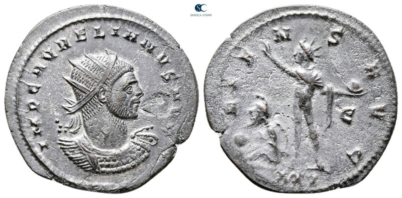 Aurelian AD 270-275. Cyzicus
Antoninianus Æ

24 mm, 3,48 g



Very Fine