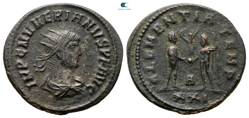 Numerian AD 283-284. Cyzicus
Billon Antoninianus

22 mm, 3,41 g



Very F...