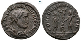 Galerius Maximianus, as Caesar AD 293-305. Antioch. Antoninianus Æ
