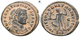 Constantine I the Great AD 306-337. Siscia. Follis Æ