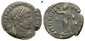Constantine I the Great AD 306-337. Ticinum. Follis Æ