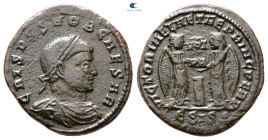Crispus, as Caesar AD 316-326. Siscia. Follis Æ