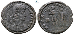 Constantius II AD 337-361. Siscia. Follis Æ