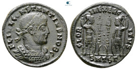 Constantius II, as Caesar AD 337-347. Thessaloniki. Follis Æ