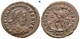 Valentinian I AD 364-375. Cyzicus. Follis Æ