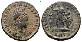 Valentinian II AD 375-392. Antioch. Follis Æ