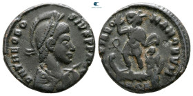 Theodosius I AD 379-395. Nicomedia. Follis Æ