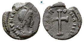 Theodosius II AD 402-450. Uncertain mint. Nummus Æ