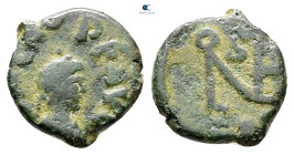 Leo I AD 457-474. Uncertain mint. Nummus Æ