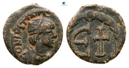 Justinian I AD 527-565. Antioch. Pentanummium Æ