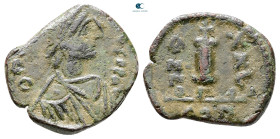 Justinian I AD 527-565. Constantinople. Decanummium Æ