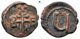 Tiberius II Constantine AD 578-582. Theoupolis (Antioch). Pentanummium Æ