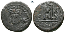 Maurice Tiberius AD 582-602. Theoupolis (Antioch). Follis or 40 Nummi Æ
