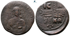 Michael IV AD 1034-1041. Constantinople. Anonymous Follis Æ