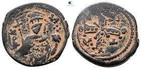 Alexius I Comnenus AD 1081-1118. Thessalonica. Tetarteron Æ