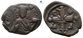 Alexius I Comnenus AD 1081-1118. Thessalonica. Tetarteron Æ