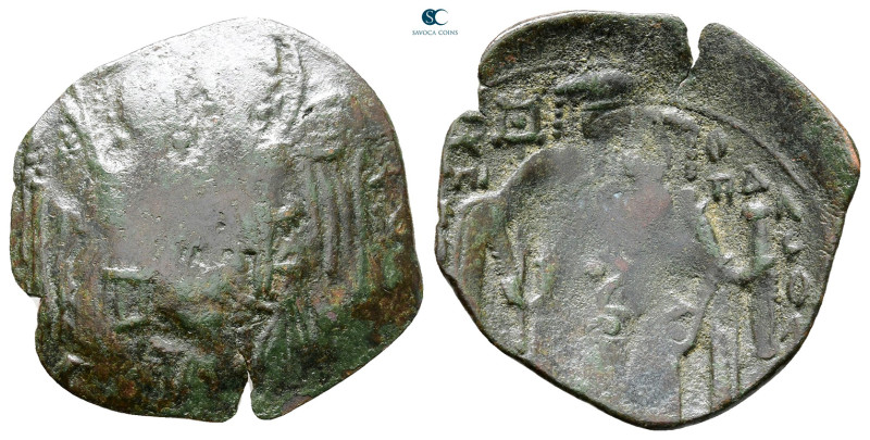 Michael VIII Palaeologus AD 1261-1282. Constantinople
Trachy Æ

24 mm, 1,73 g...