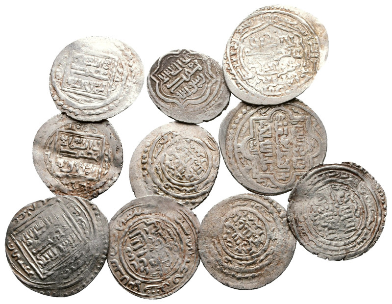 Lot of ca. 10 islamic silver coins / SOLD AS SEEN, NO RETURN!

Very Fine