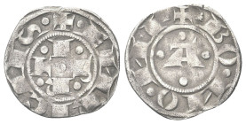 BOLOGNA
Repubblica, monetazione a nome di Enrico VI Imperatore, 1191-1336.
Bolognino grosso con monticelli.
Ag
gr. 1,39
Dr. ENRICIIS. Le lettere ...