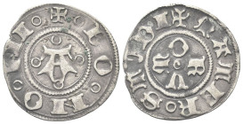 BOLOGNA
Monete Autonome, 1380-quarto decennio del XV secolo. 
Bolognino grosso.
Ag
gr. 1,25
Dr. (circoletto) BO - NO - NI (circoletto). La letter...