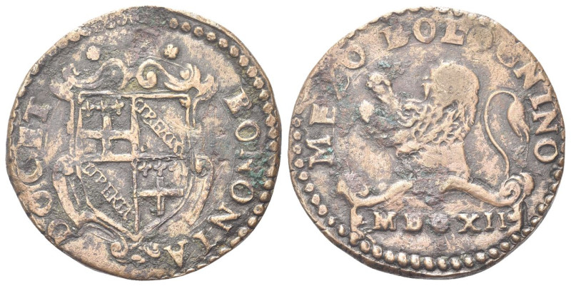 BOLOGNA
Paolo V (Camillo Borghese), 1605-1621.
Mezzo Bolognino 1612.
Æ
gr. 8...