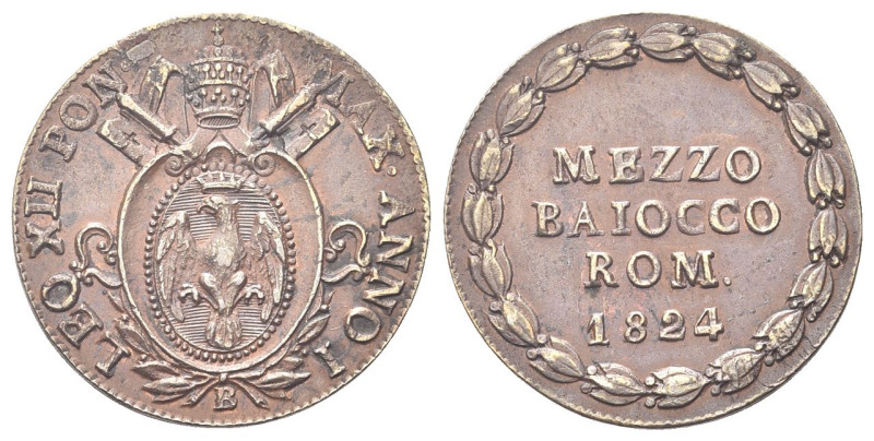 BOLOGNA
Leone XII (Annibale Sermattei della Genga), 1823-1829.
Mezzo Baiocco 1...