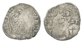 PISA
Repubblica, emissioni al nome di Federico II Imperatore, 1313-1494. 
Aquilino piccolo.
Ag
gr. 0,54
Dr. FR IM - PATOR. Aquila coronata, ad al...