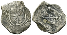 MESSICO
Filippo IV di Spagna, 1621-1665.
8 Reales OMP, Città del Messico.
Ag
gr. 25,18
Dr. Stemma coronato.
Rv. Croce con le armi di Castiglia e...