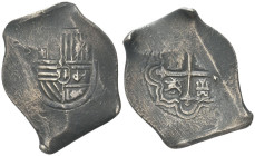 MESSICO
Filippo IV di Spagna, Duca di Milano, 1621-1665.
8 Reales.
Ag
gr. 26,59
Dr. Stemma coronato.
Rv. Croce con le armi di Castiglia e Leon. ...