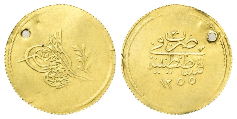 TURCHIA
Abdul Mejid, 1839-1861.
Memduhiye AH 1255/3 (1841), Costantinopoli.
A...