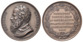 FIRENZE
Galileo Galilei (fisico, astronomo, matematico), 1564-1642.
Medaglia 1840 opus N. Cerbara.
Æ
gr. 45,0 mm 42 
Dr. GALILEVS - GALILEI. Bust...