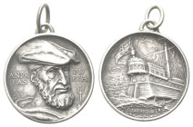 GENOVA
Andrea Doria (ammiraglio genovese), 1466-1560.
Medaglia s. data opus G. Iacoangeli.
Ag
gr. 8,23 mm 24,5
Dr. ANDR / EAS - DO / RIA. Busto d...