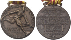 ITALIA
Ventennio Fascista, dal 1923 al 1943.
Medaglia 1936 Corpo D’Armata Eritreo Addis Abeba.
Æ
gr. 24,39 mm 36,5
Dr. CORPO D'ARMA - TA ERITREO....
