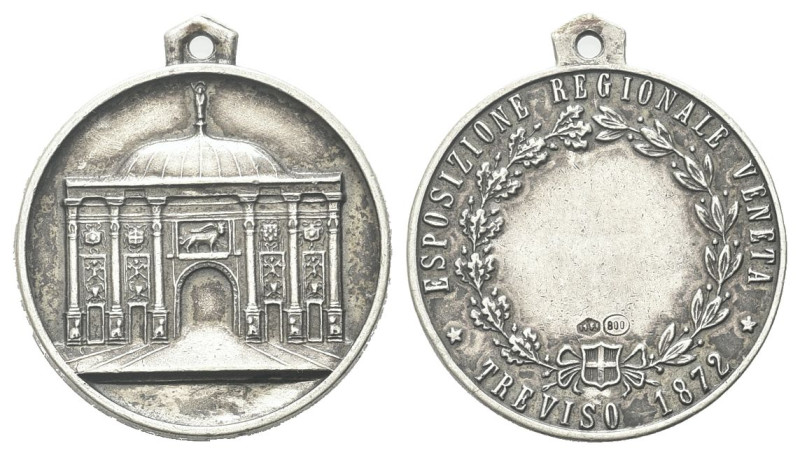 TREVISO
Durante Vittorio Emanuele II, 1861-1878.
Medaglia 1872 Esposizione Reg...