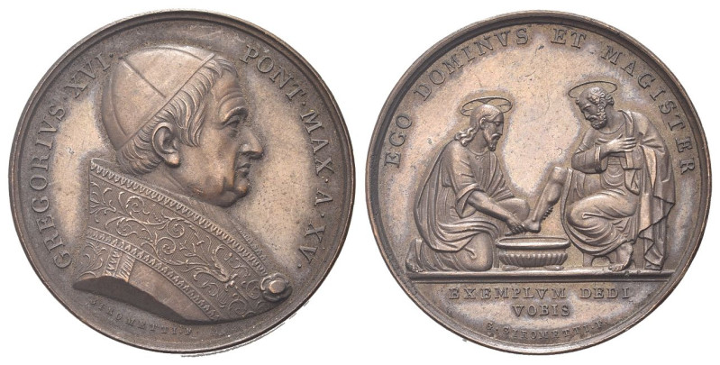 ROMA
Gregorio XVI (Bartolomeo Alberto Cappellari), 1831-1846.
Medaglia 1845 a....