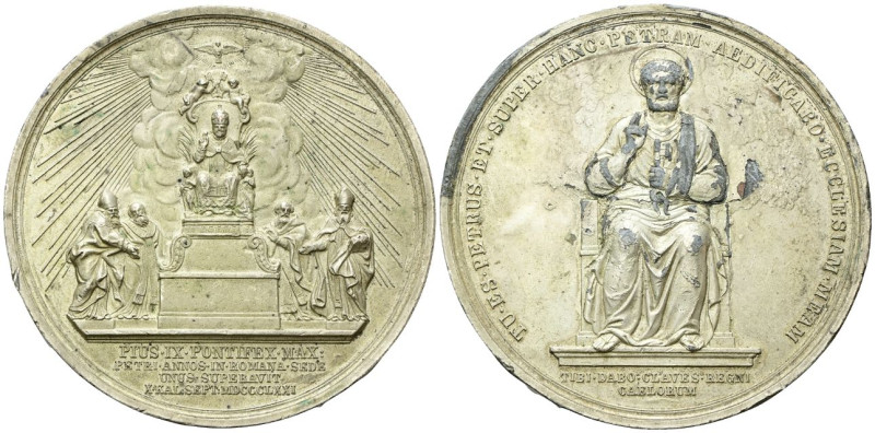 ROMA
Pio IX (Giovanni Maria Mastai Ferretti), 1846-1878.
Medaglia 1871 Giubile...