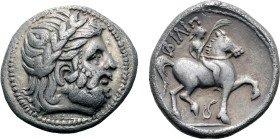 Celts in Eastern Europe AR Tetradrachm.