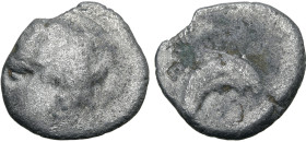 Etruria, Populonia AR 10 Asses.