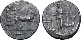 Sicily, Selinos AR Tetradrachm.