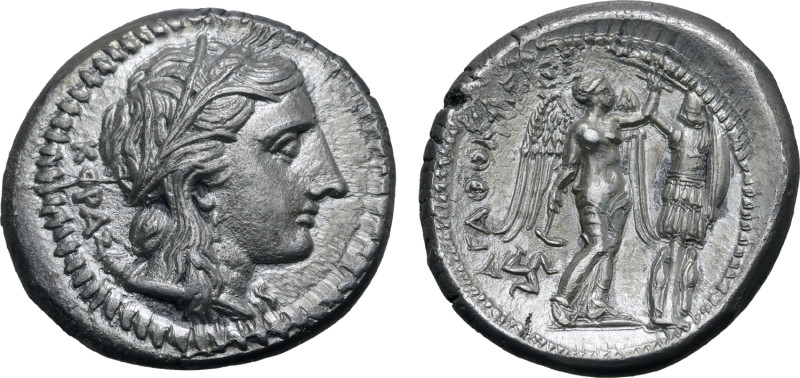 No Reserve 

Sicily, Syracuse AR Tetradrachm. Time of Agathokles, circa 310-305 ...