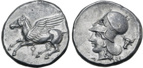 Corinthia, Corinth AR Stater.