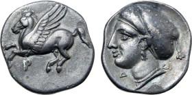 Corinthia, Corinth AR Drachm.